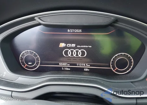 2018 Audi Sq5 3.0T Premium Plus из США, поврежденный, VIN WA1A4AFY4J2217370